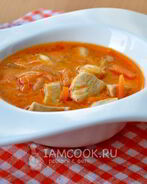 Гуляш из куриной грудки