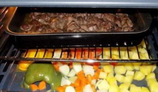 гуляш из оленины