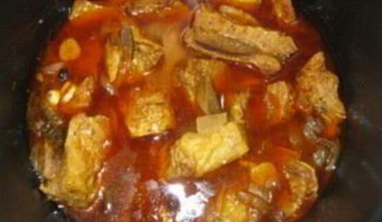 гуляш из ребрышек