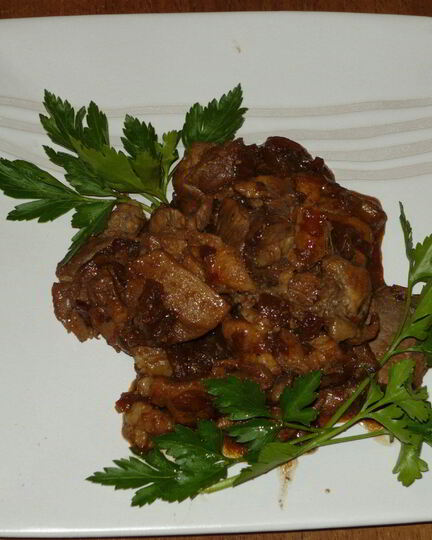 Рецепт гуляша свиного