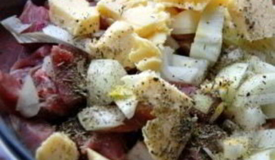 гуляш в микроволновке