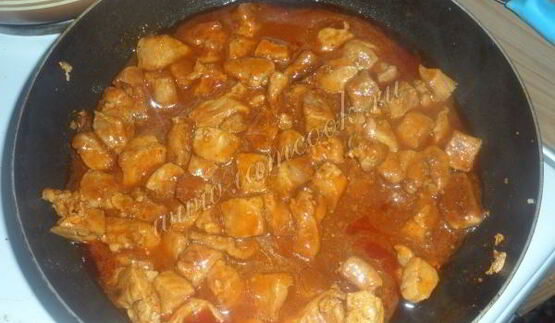 картошечка с гуляшом по-сибирски