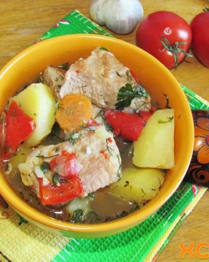 Рецепт свиного гуляша