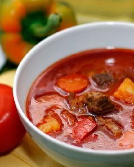 Рецепт вкусного гуляша из говядины