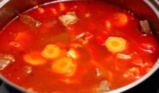 вкусный гуляш из говядины