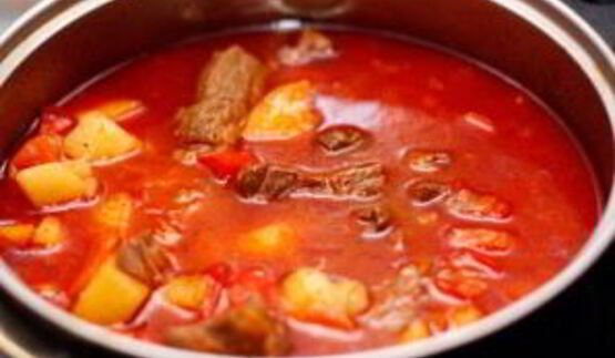 вкусный гуляш из говядины