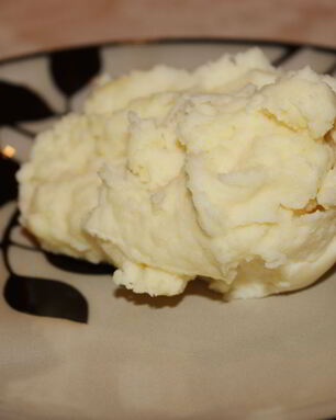 Картофельное пюре с козьим сыром