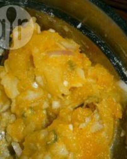 Рецепт картофельного пюре с тыквой