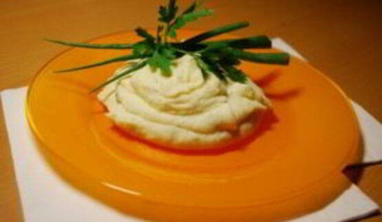 картофельное пюре со сливками