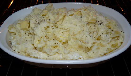 картофельное пюре запеченное в духовке
