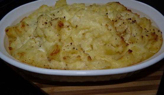 картофельное пюре запеченное в духовке