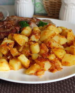 Картофельный гарнир к мясу