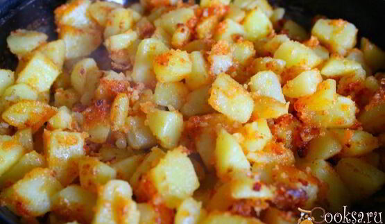 картофельный гарнир к мясу