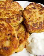 Гороховые котлеты