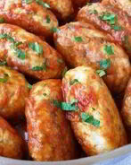 Гречаники из готовой каши с куриным фаршем