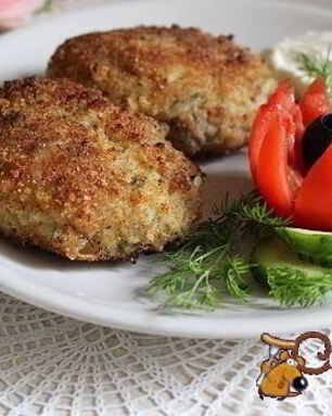 Картофельно-мясные котлеты