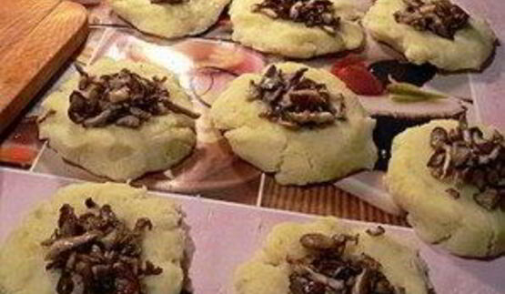 картофельные котлеты с грибами