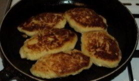 картофельные котлеты с грибами