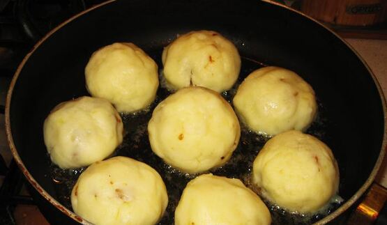 картофельные котлеты с шампиньонами