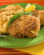 Котлетки из лосося