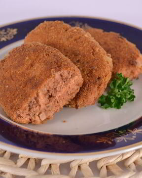 Котлеты из фарша лосося