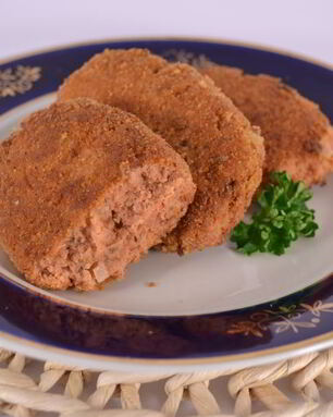 Котлеты из фарша лосося