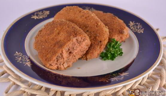 котлеты из фарша лосося