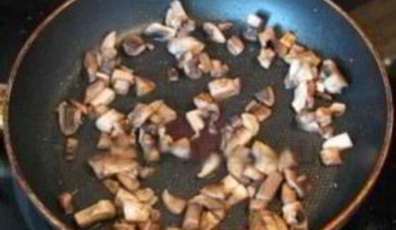 котлеты из фарша с грибами