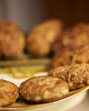 Котлеты из говядины с грибами