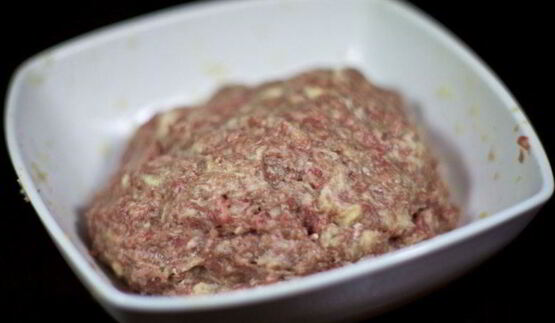 котлеты из говядины с грибами