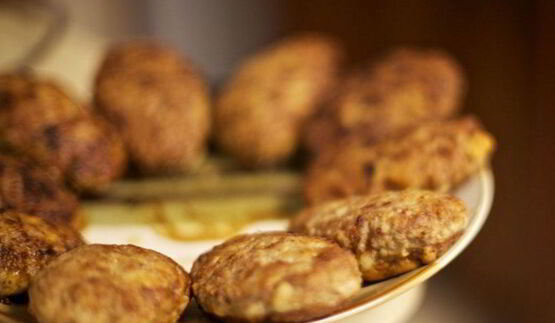 котлеты из говядины с грибами