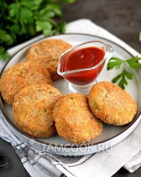 Котлеты из минтая для детей