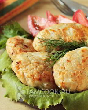 Котлеты из судака в духовке