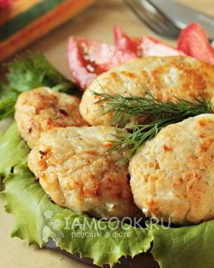 Котлеты из судака в духовке