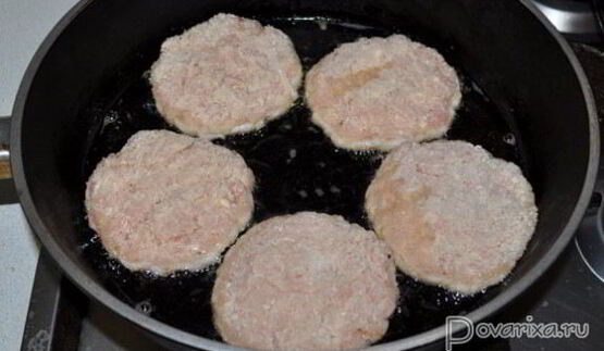 котлеты куриные по-министерски