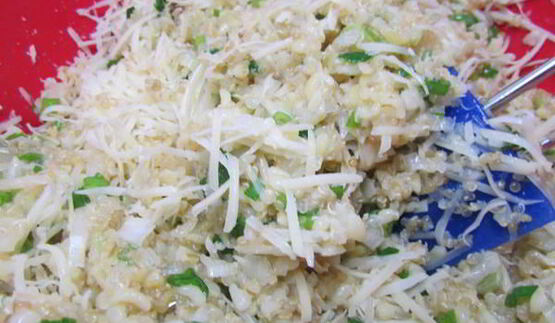 котлеты с киноа и булгуром