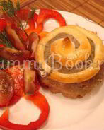 Котлеты с начинкой Стожок