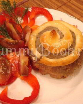 Котлеты с начинкой Стожок