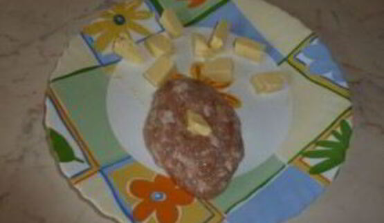 куриные котлеты с маслом внутри