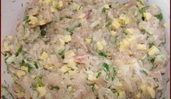 куриные котлеты с сыром на кефире