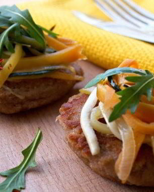 Печеночные котлеты на пару