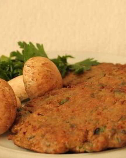 Рецепт печеночных котлет с грибами