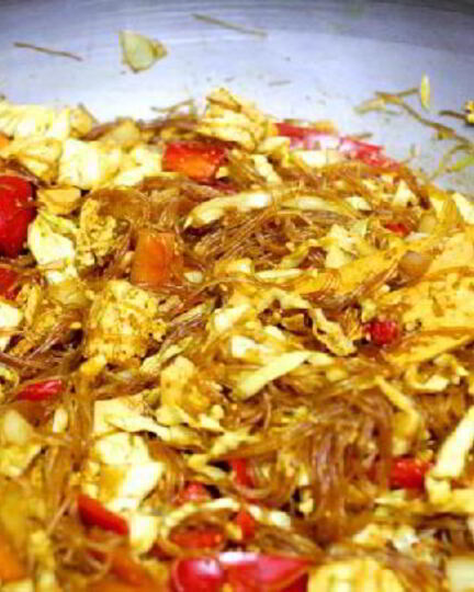 Рецепт лапши по-сингапурски