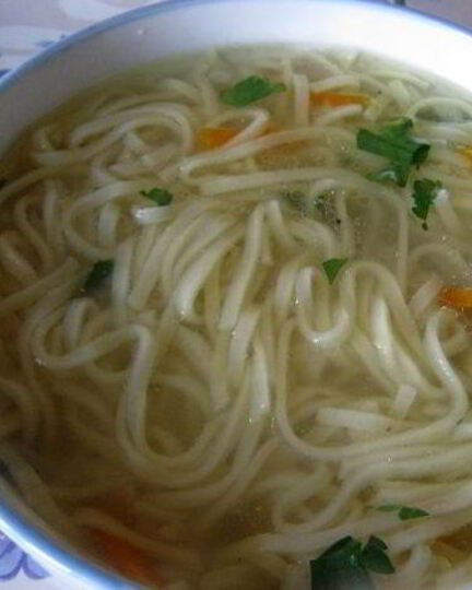 Рецепт лапши с курицей