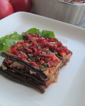 Баклажанная лазанья