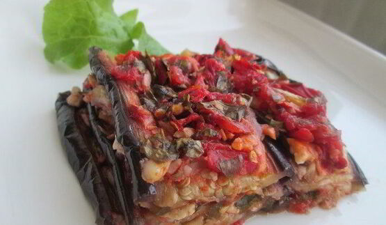 баклажанная лазанья