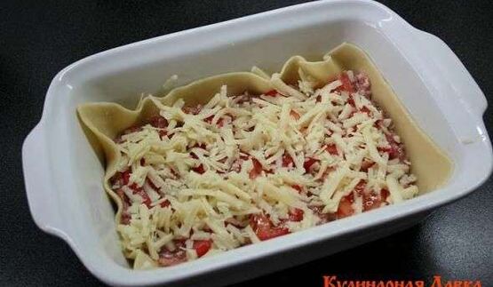 домашняя лазанья