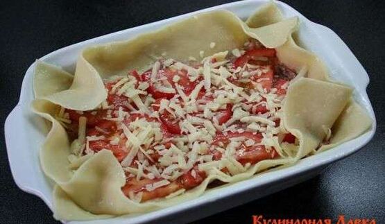 домашняя лазанья