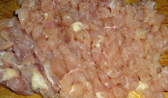 лазанья из кабачков с курицей