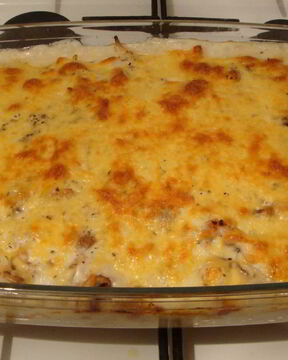 Лазанья из макарон с фаршем